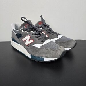 New Balance‎ Shoes Mens 7.5 D Grey 998 Made In USA Performance Runnning M998CRA